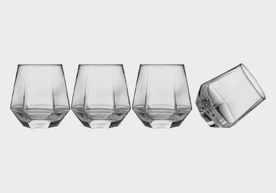 Jaxon Clear 4pk Glass Tumbler