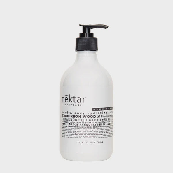 Bourbon Wood Hand & Body Hydrating Lotion