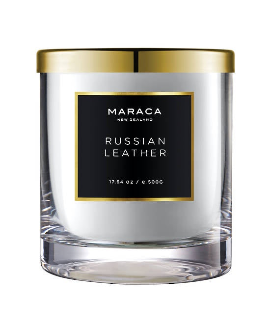 Russian Leather Scented Candle 500g