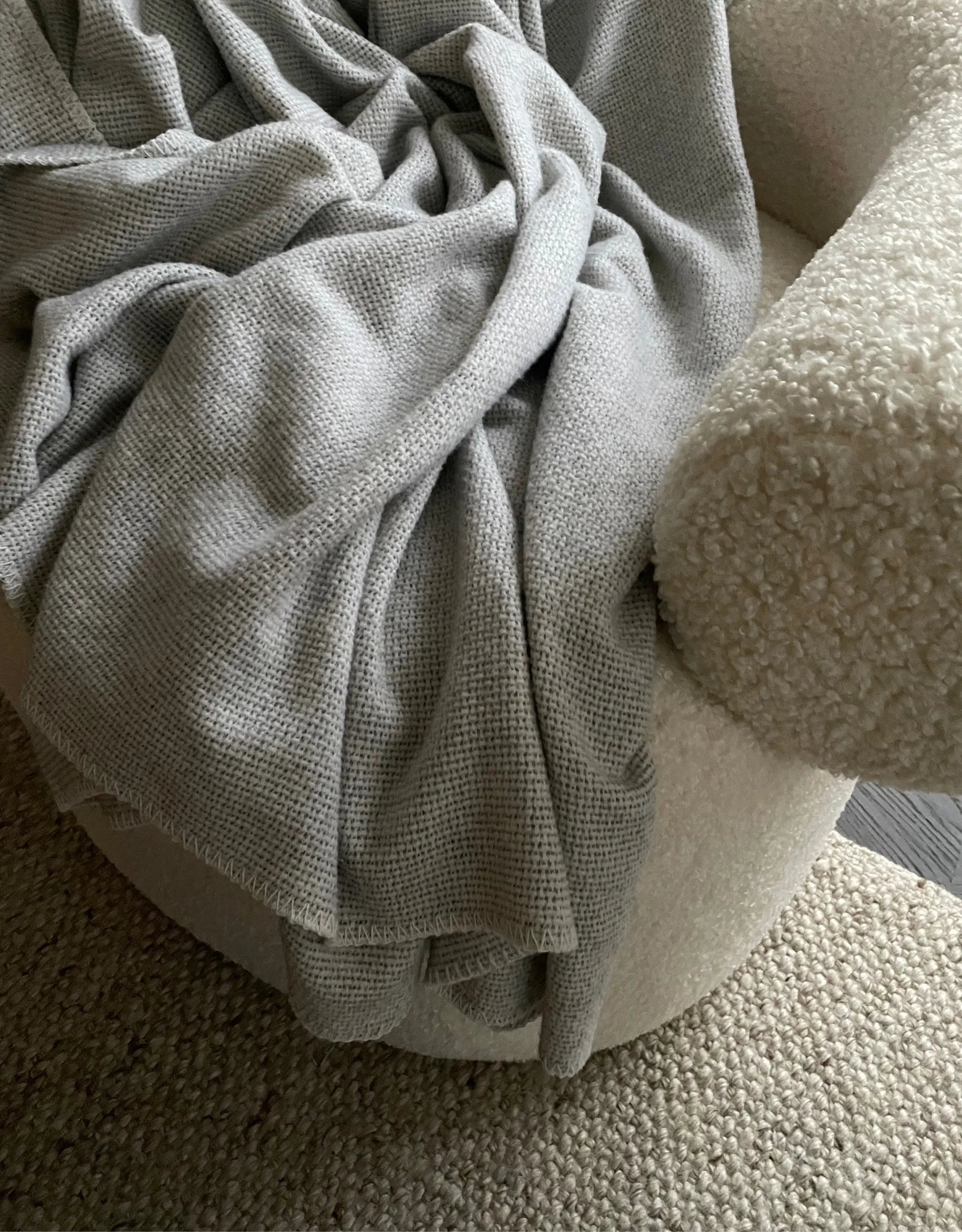 Wool and Alpaca Blanket IsleOfOmni