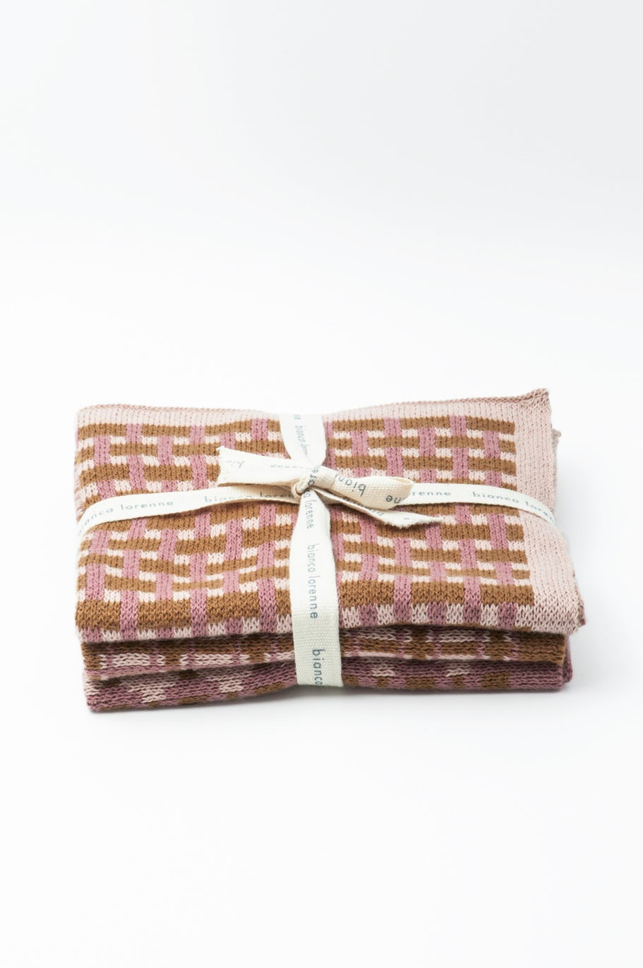 Washcloths- Basento Rose Gold