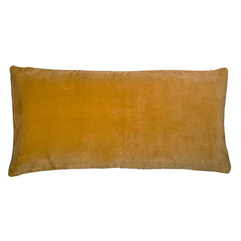 Velvet Lodge Cushion Saffron