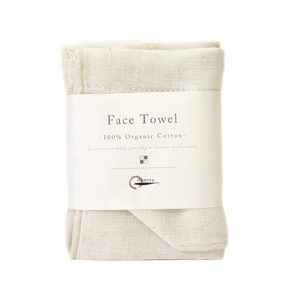 Organic Face Cloth - Ivory