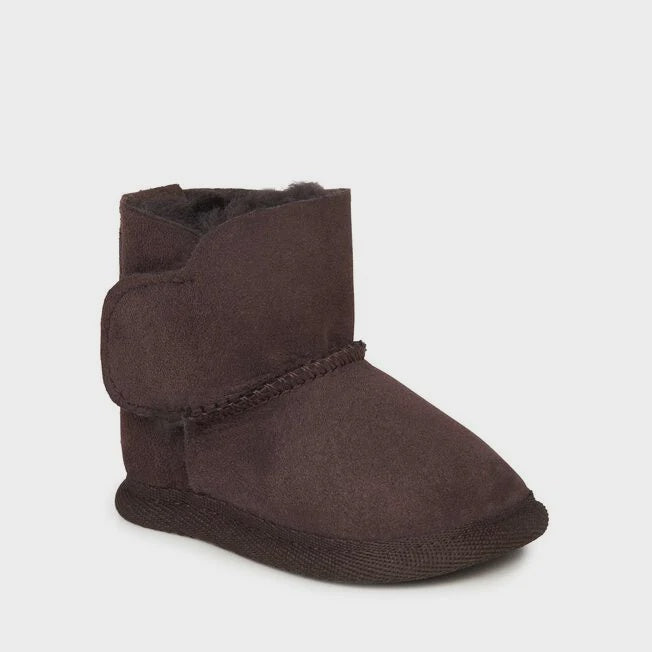 Platium Baby Bootie - Chestnut