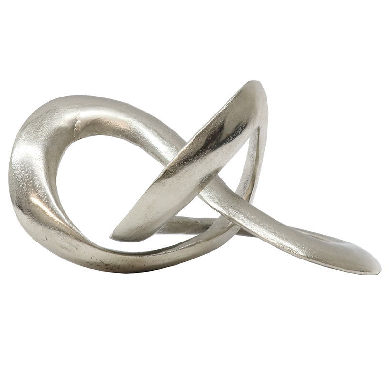 Knot Sculpture - Silver
