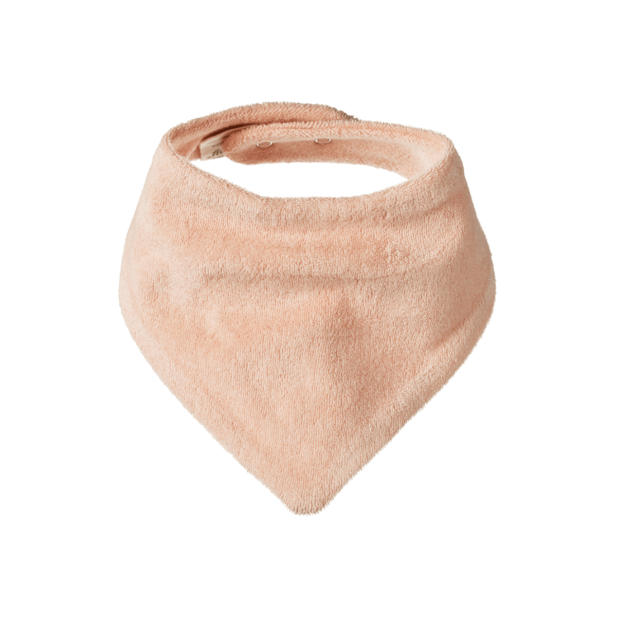 Terry Triangle Bib - Rose Dust