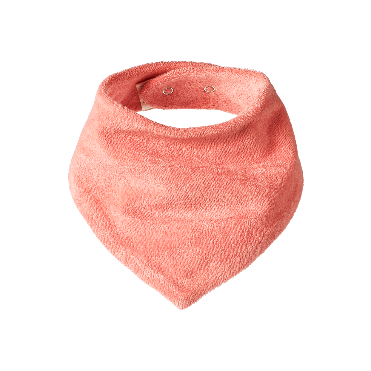 Terry Triangle Bib - Peony